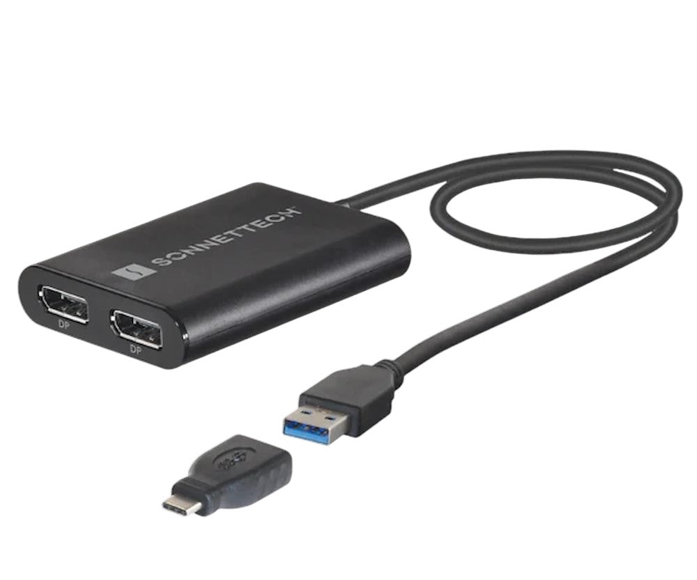 Sonnet DisplayLink Dual DisplayPort Adapter Sonnet DisplayLink Dual DisplayPort Adapter